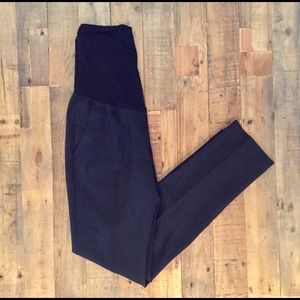 THEORY Black Wool Maternity Dress Pants-Size 2 EUC